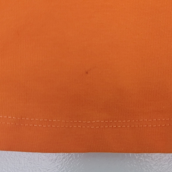 Orange Long Sleeve Crop - Picture 4 of 6